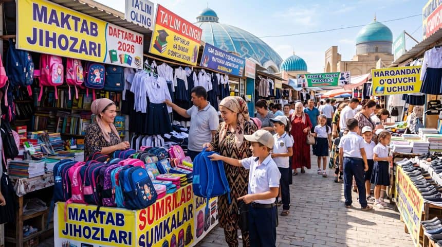 Raqobat qo‘mitasi "maktab bozorlari"da narxlarni asossiz oshirmaslikka chaqirdi